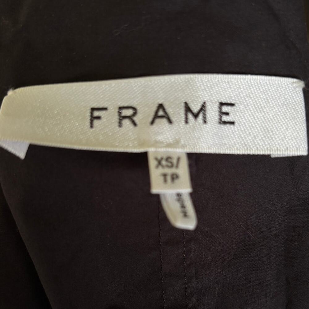 Frame Seam Detail Dress - Black - Size Extra Small View 5